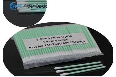 광섬유 린트천 - 자유로운 거품 청결한 면봉 1 시간 1.25mm 2.5mm 100 PC/팩
