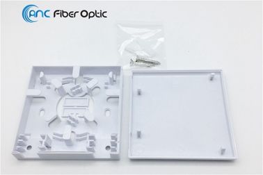 FTTx 2 핵심 광섬유 종료는 섬유 벽 코드 구멍 SC LC 접합기를 상자에 넣습니다
